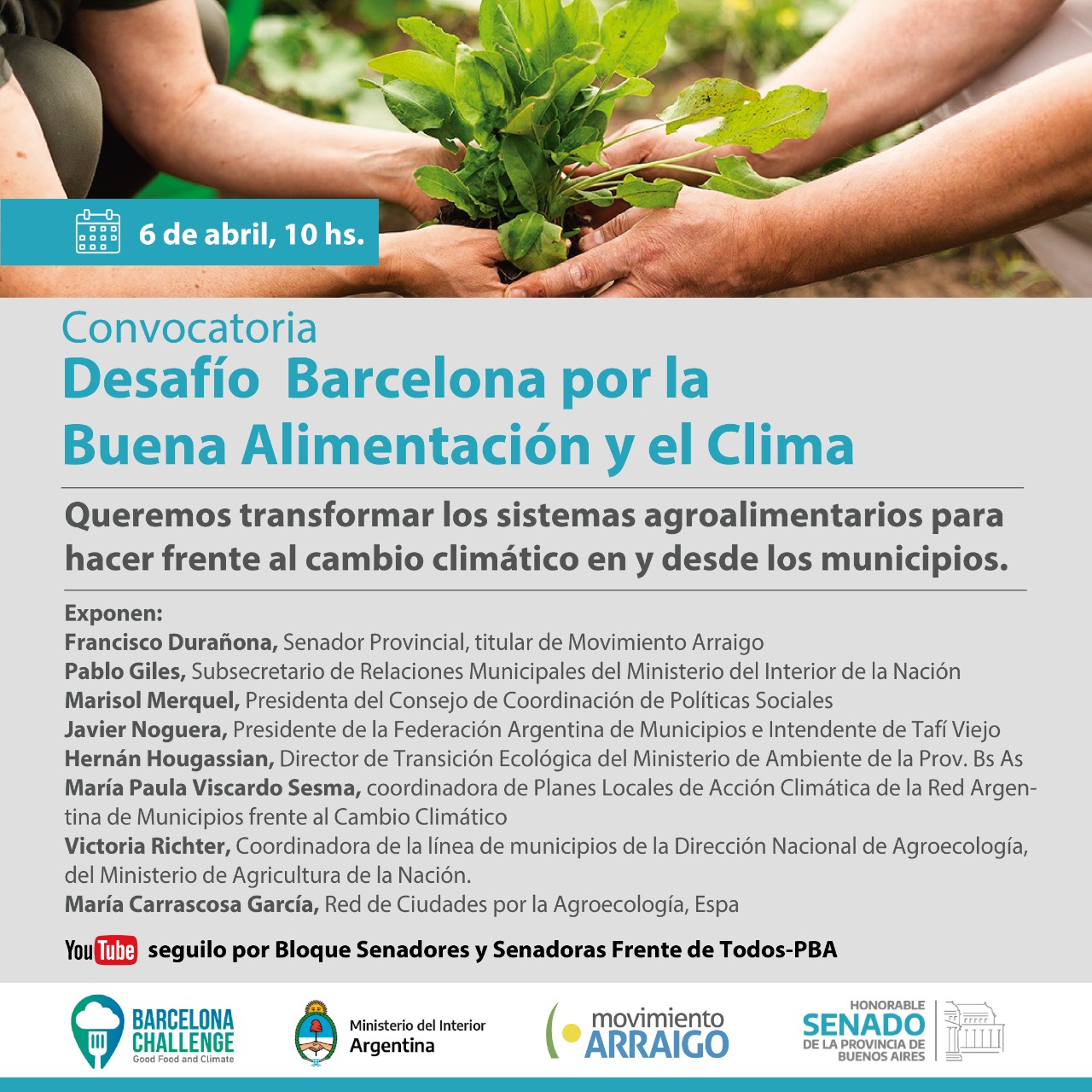 Desafío Barcelona por la Buena Alimentación y el Clima