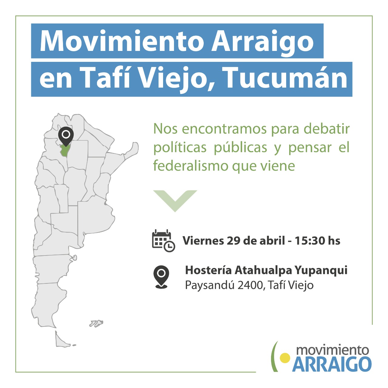 2do Encuentro territorial Arraigo en Movimiento