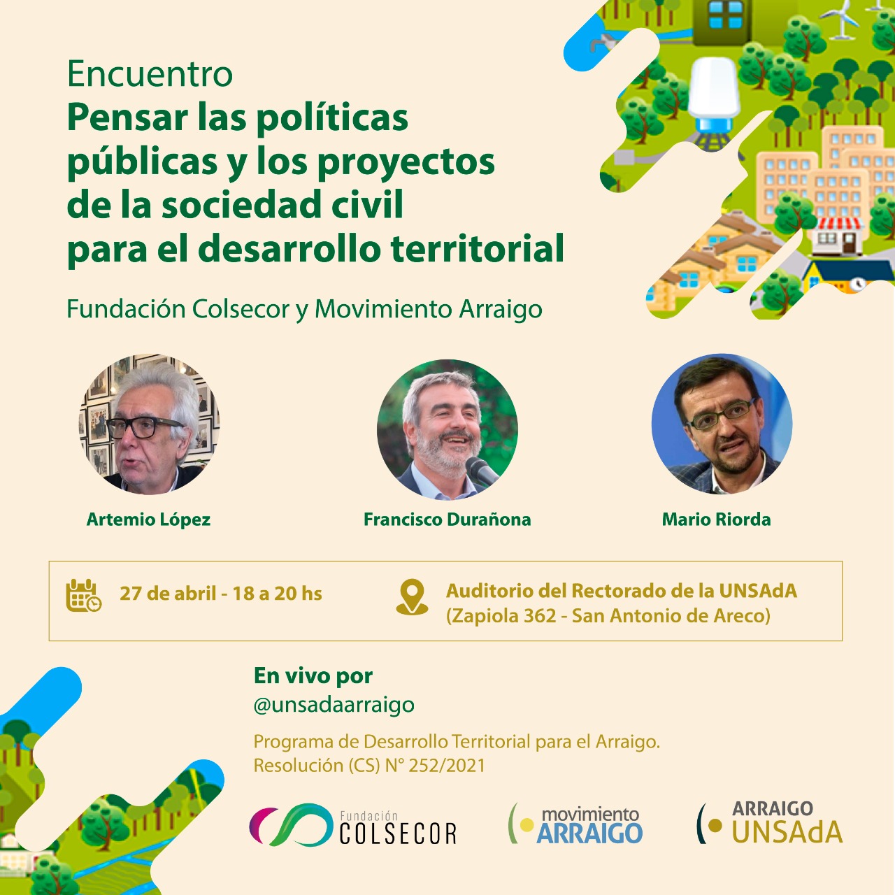 Pensar las políticas públicas y los proyectos de la sociedad civil para el desarrollo territorial