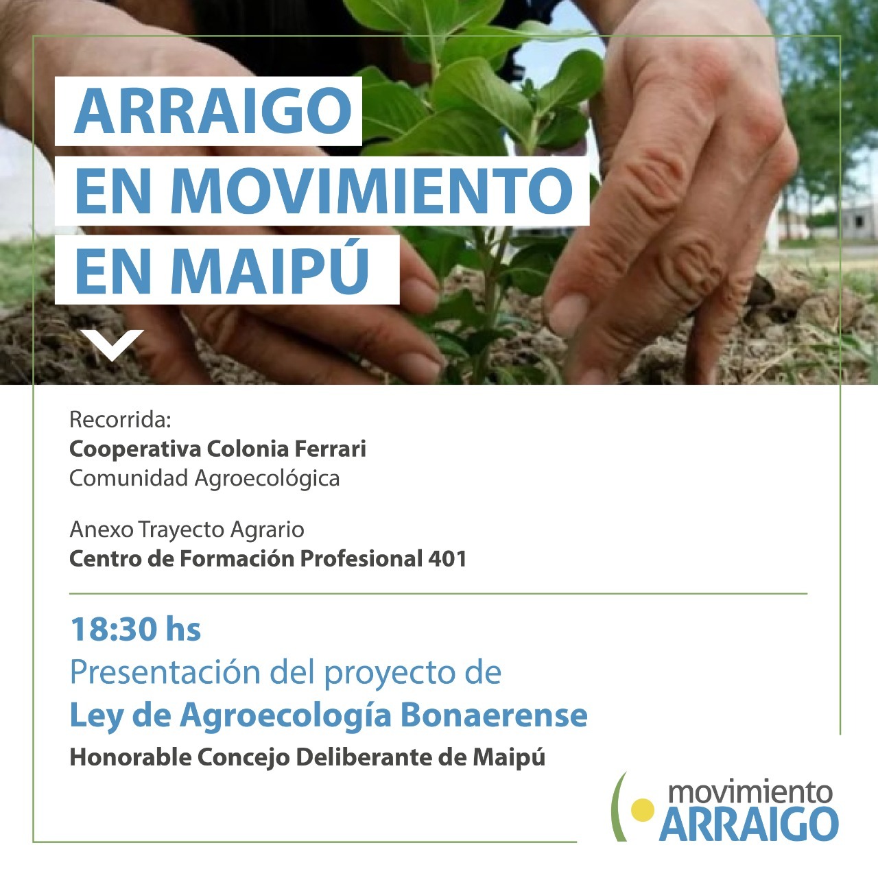 Arraigo en Movimiento en Maipú